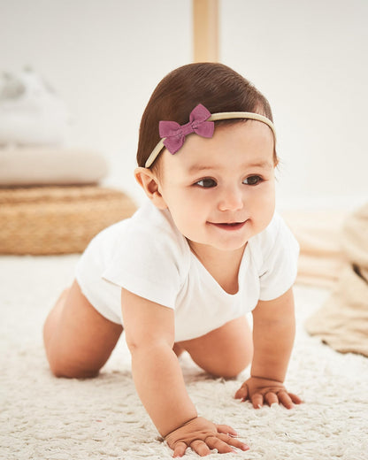 doboi 30 PCS Diademas para Bebés Niñas Lazos para el Cabello Nylon