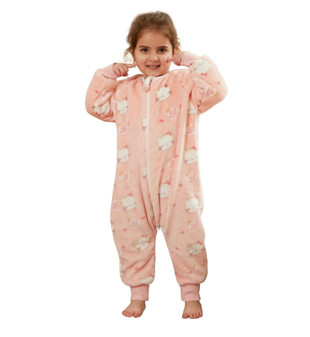 MICHLEY Saco de dormir unisex de franela para bebé, 18-24 meses
