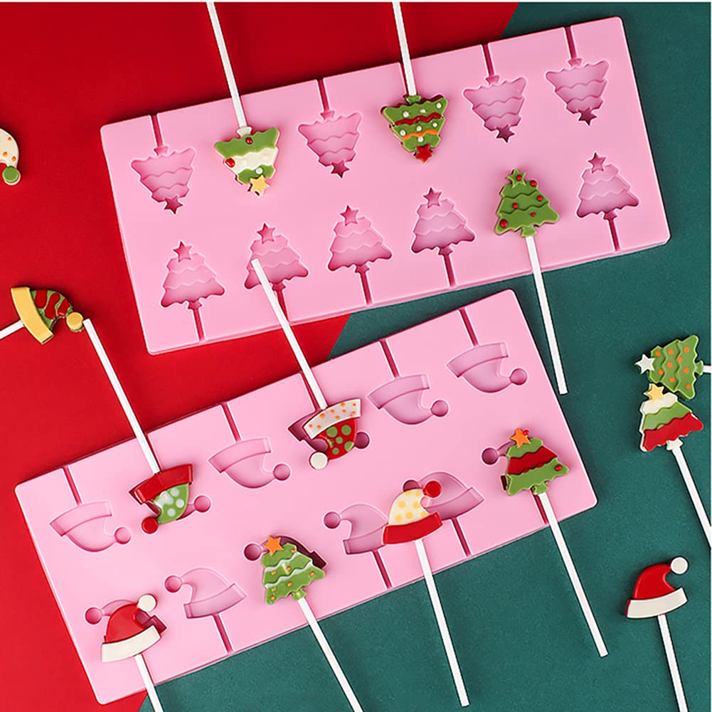 Moldes de silicona de Navidad