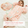 MICHLEY Saco de dormir unisex de franela para bebé, 18-24 meses