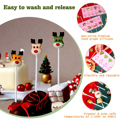 Moldes de silicona de Navidad