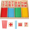 Palos para contar juguetes Montessori juguete educativo de matemáticas