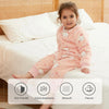 MICHLEY Saco de dormir unisex de franela para bebé, 18-24 meses