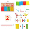 Palos para contar juguetes Montessori juguete educativo de matemáticas