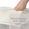 Protector de cama para niños pequeños Milliard (paquete de 2)