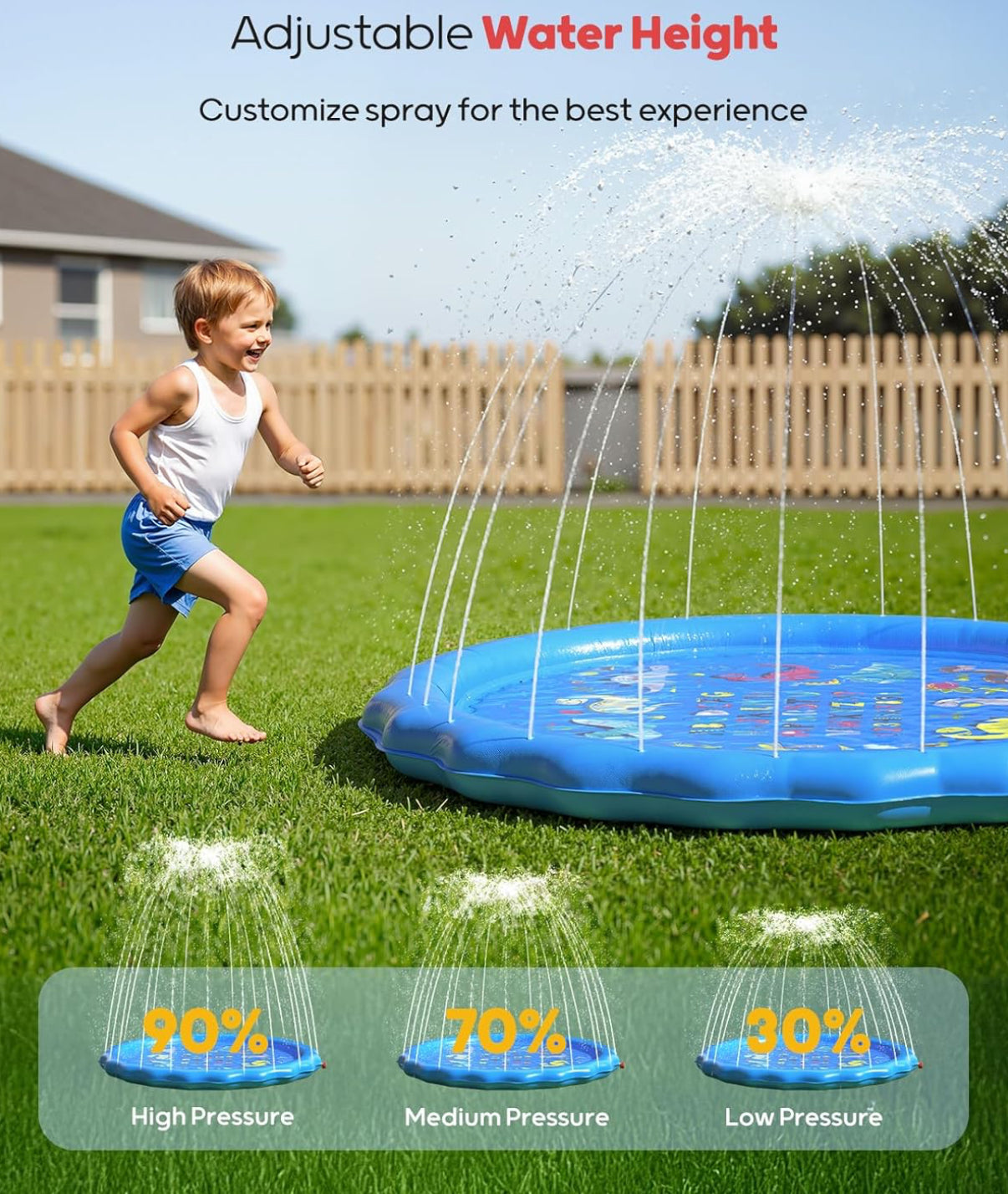 QPAU Almohadillas de salpicaduras para niños pequeños