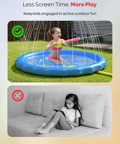 QPAU Almohadillas de salpicaduras para niños pequeños