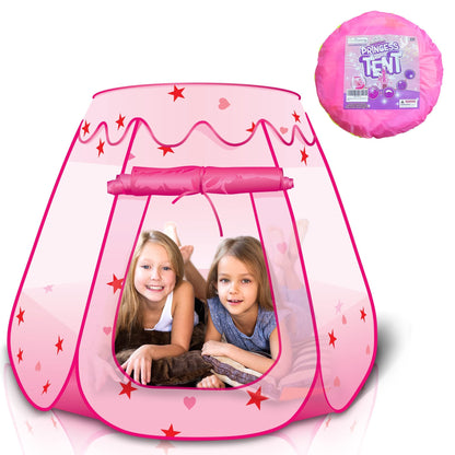 Tienda de campaña desplegable de princesa