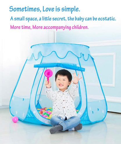 Tienda de campaña desplegable de princesa