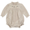 LOUISIELLA Mono Luciare | Beige, 12-18 meses