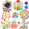Chillife juguetes Montessori 5 en 1 para bebés de 6 a 12 meses