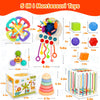 Chillife juguetes Montessori 5 en 1 para bebés de 6 a 12 meses