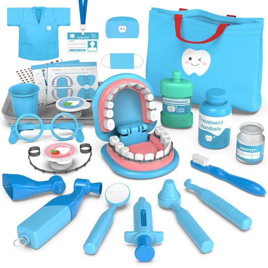 Set de juego de dentista para niños pequeños de 3 a 5 años