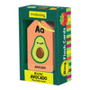 Mudpuppy A es para Aguacate — Tarjetas didácticas en forma de anillo, 26 unidades