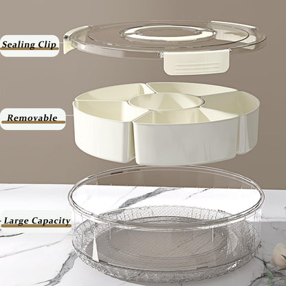 Contenedor giratorio para aperitivos