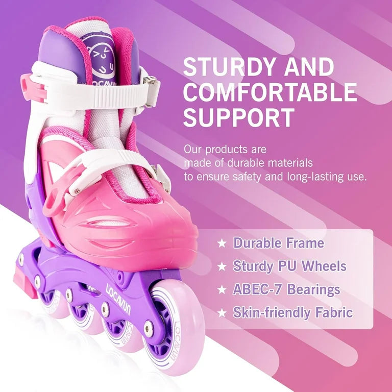 Patines en línea, talla 9-12