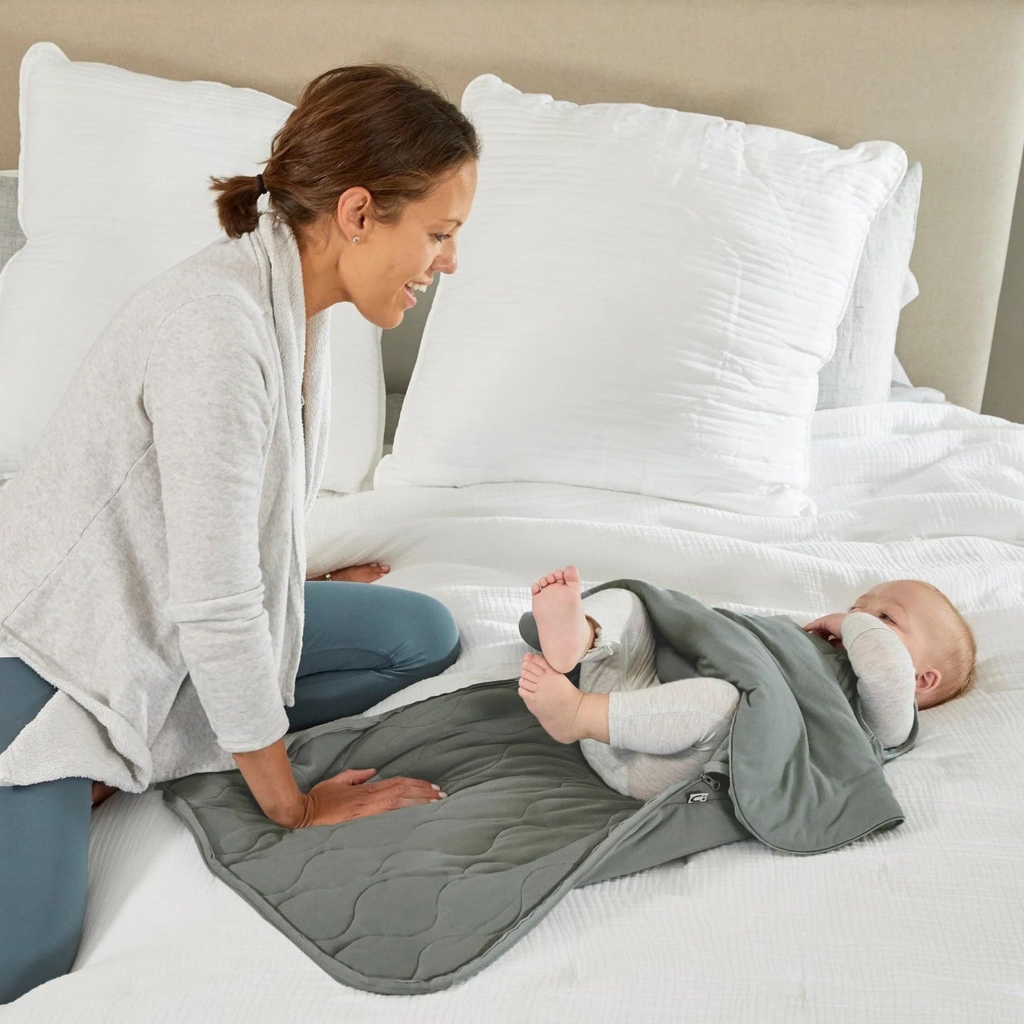 GUNAMUNA Saco de dormir para bebés, 2.5 TOG, 3-9 meses