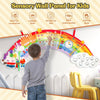 Panel De Pared Sensorial De Giassvio Rainbow Para Niños