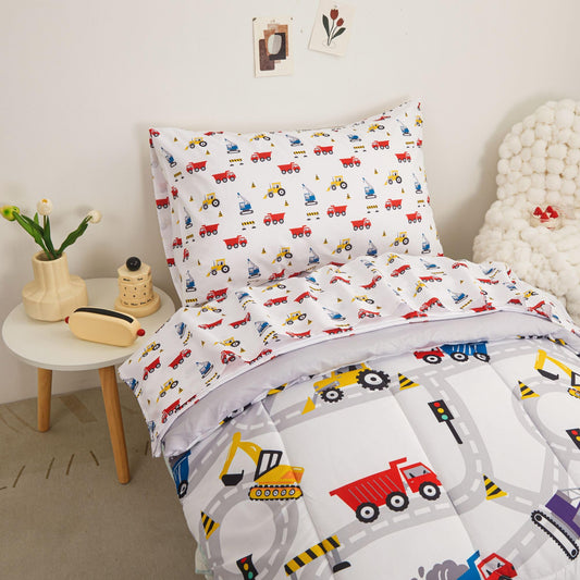 Juego de ropa de cama de 4 piezas para bebés