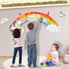 Panel De Pared Sensorial De Giassvio Rainbow Para Niños