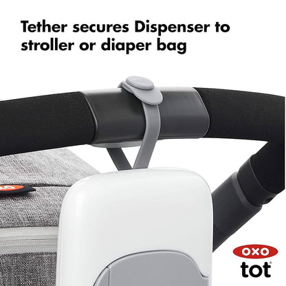 OXO Tot On-the-Go Dispensador de toallitas