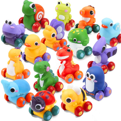 JOYIN Coches de dibujos animados de animales