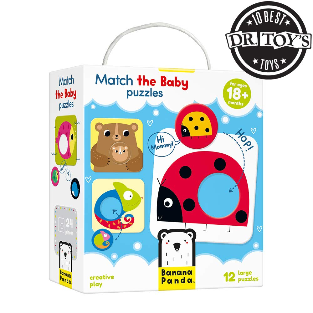 Banana Panda: Rompecabezas para bebés y actividades de emparejamiento