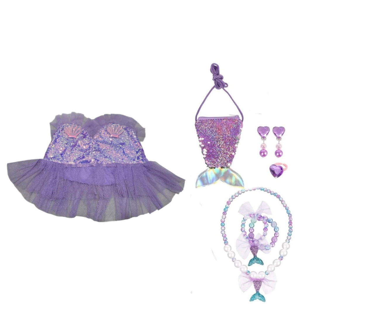 Accesorios de sirena de 5-7