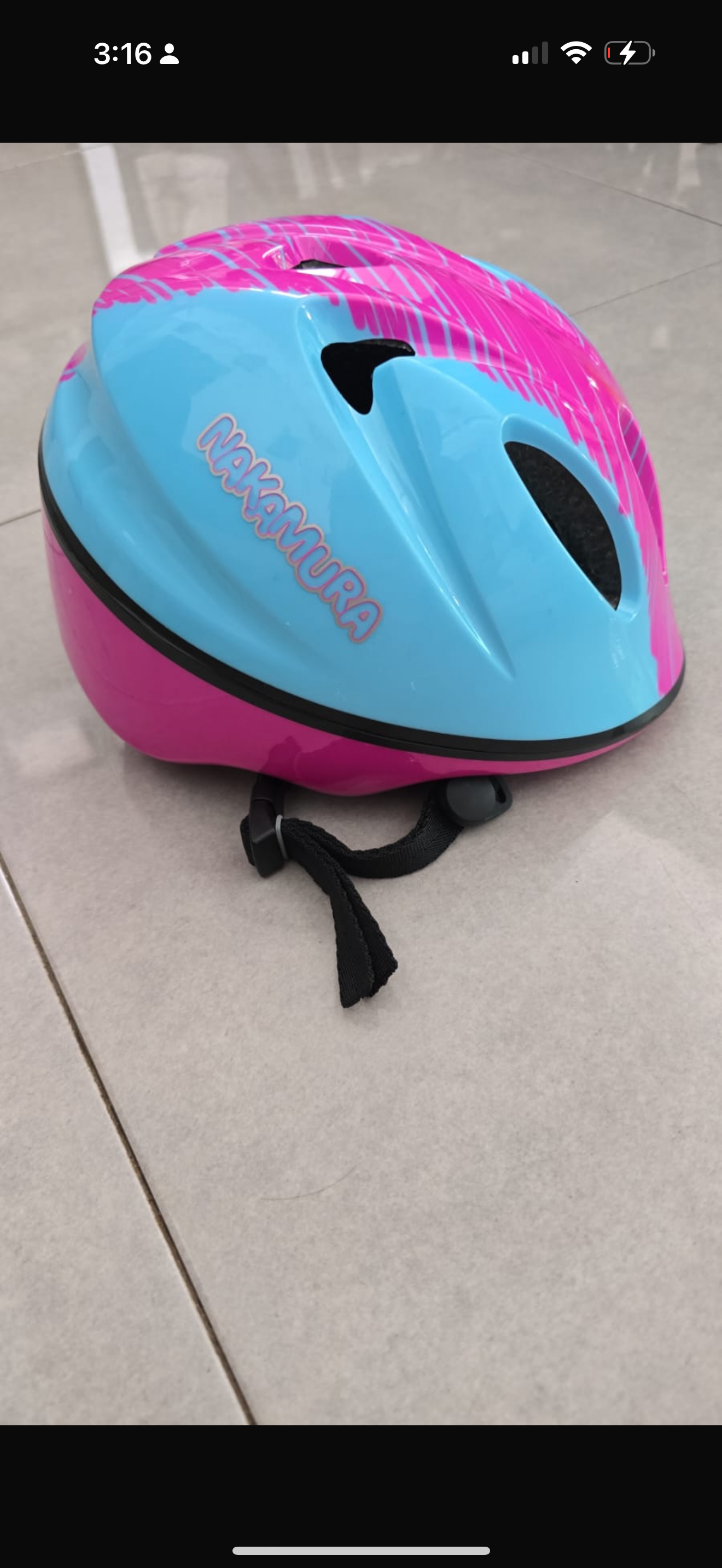 Casco de bicicleta para niños pequeños Nakamura Buggy 48-50 cm, 1-2 años