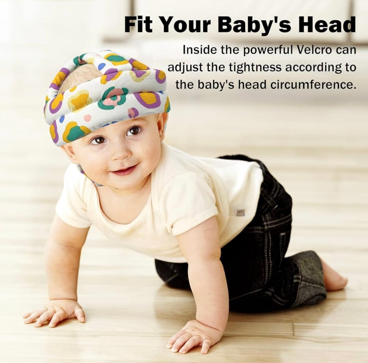 Protector de cabeza de bebé para gatear y caminar – Mom to Mom