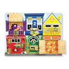 Tablero de pestillos Melissa & Doug