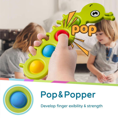 LiKee Juguetes sensoriales antiestrés para bebés de más de 10 meses