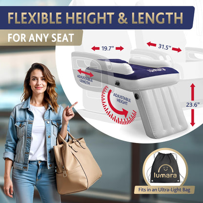 Lumara- Cama inflable para aviones
