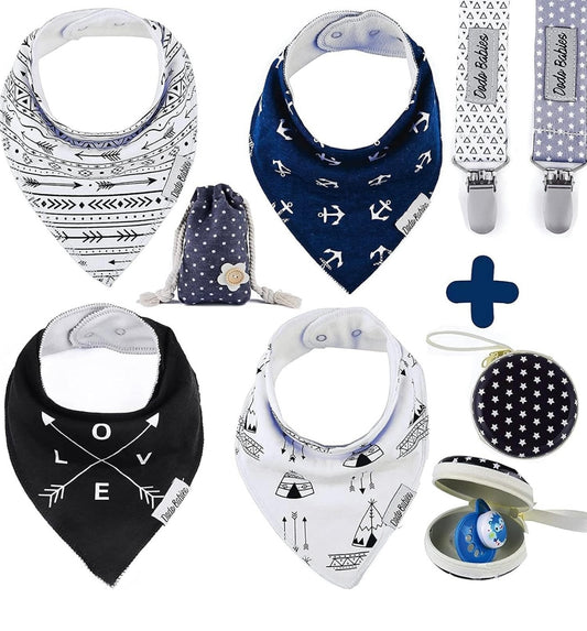 Baberos Dodo Babies con bandana para bebé