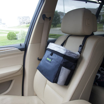 Drive Auto - Cubo de basura para coche, a prueba de fugas