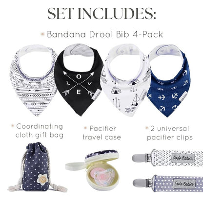 Baberos Dodo Babies con bandana para bebé