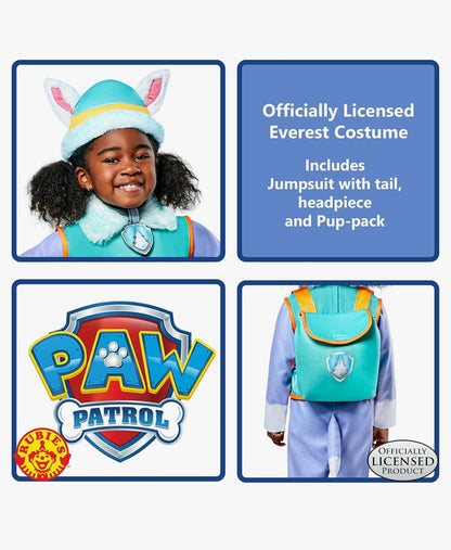 Paw Patrol Everest Costume, 5-7 años