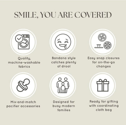 Baberos Dodo Babies con bandana para bebé