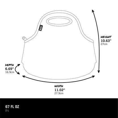 Bolsa de almuerzo de neopreno para escapadas Gourmet de Built: aislada y reutilizable