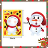 Calcomanías de Navidad para niños, incluye 6 hojas