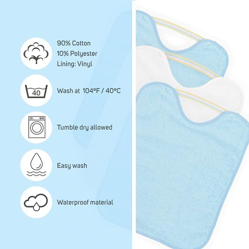 Baberos TI-TIN para bebés de 12 meses- Pack Jersey