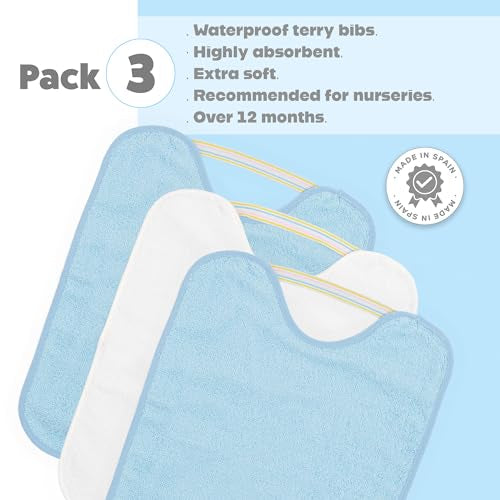 Baberos TI-TIN para bebés de 12 meses- Pack Jersey