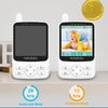 HelloBaby Monitor con batería de 29 horas de duración y pantalla IPS de 4 pulgadas, sin WiFi