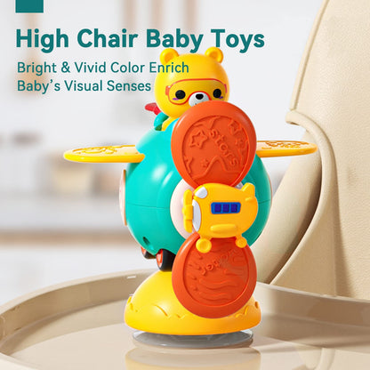 Set de juguetes con ventosa 3 en 1 para trona de BAKAM para bebés