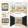 HelloBaby Monitor con batería de 29 horas de duración y pantalla IPS de 4 pulgadas, sin WiFi