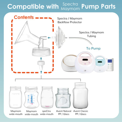 Maymom Válvula compatible con piezas de bomba de repuesto Spectra S1 S2 9 Plus