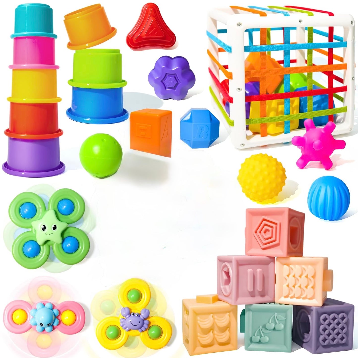 Juguetes Montessori para bebés