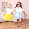 Meland Princess Dress Up Ropa para niños pequeños con faldas y zapatos