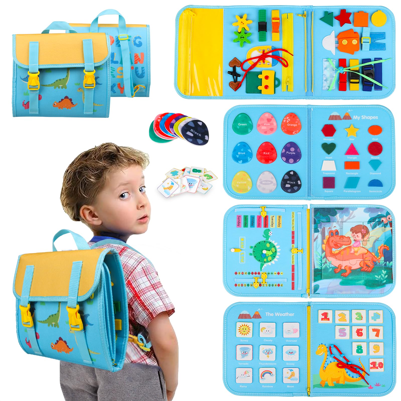 Busy Board - Juguetes Montessori para niños