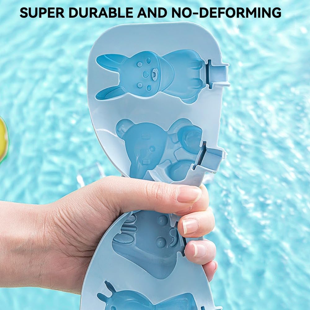 Moldes de paletas de 3 unidades